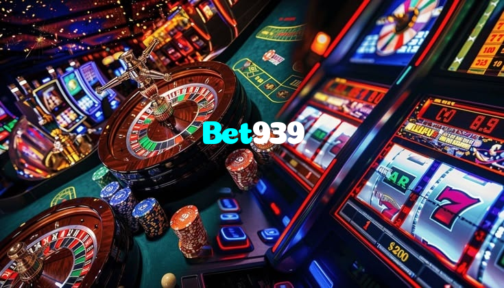 Bet939 casino presented on mobile device in Pakistan with slots and live games